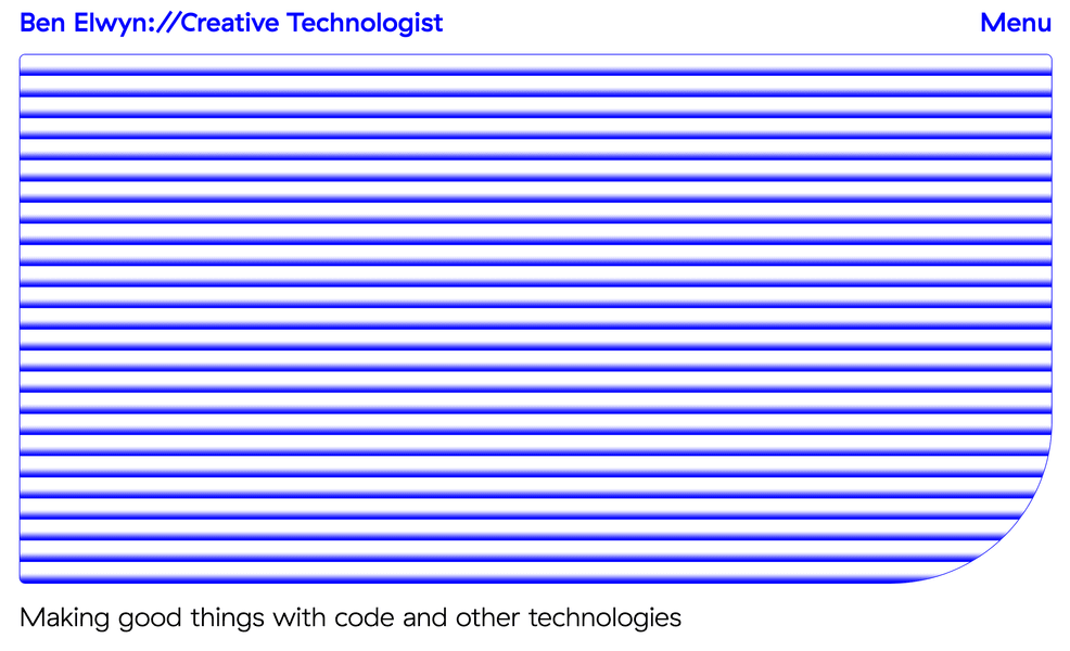 Thumbnail of ben elwyn | creative technologist