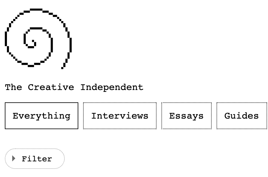 Thumbnail of The Creative Independent