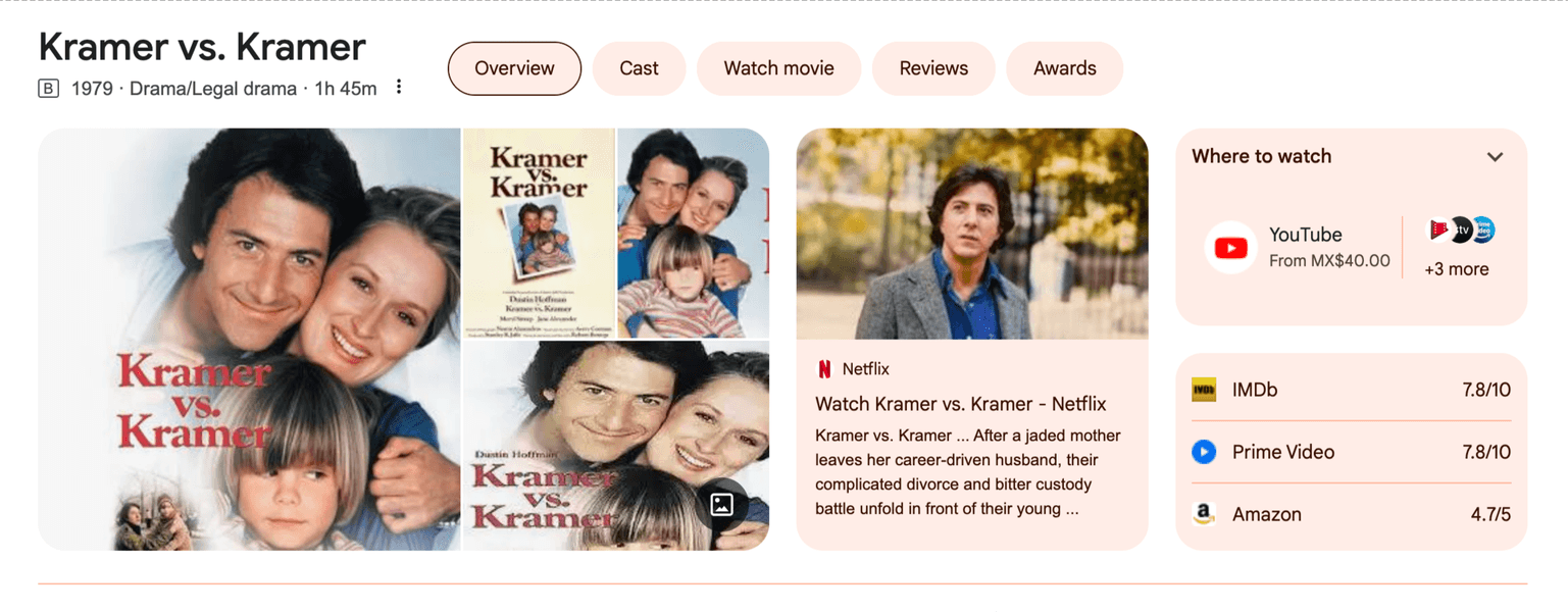 Thumbnail of Google Search