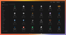 Thumbnail of A beautiful library with SVG logos - Svgl