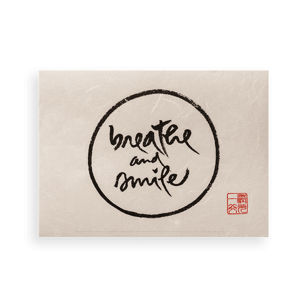 Thumbnail of Breathe And Smile - Calligraphy – Parallax Press