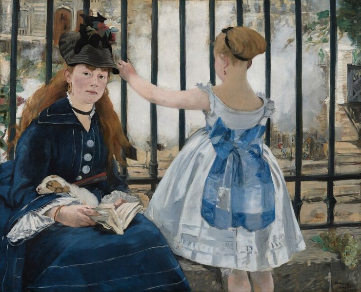 Thumbnail of The Railway by Edouard Manet