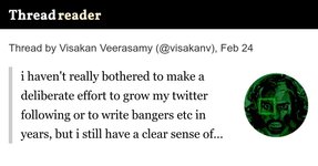 Thumbnail of Thread by @visakanv on Thread Reader App