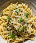 Thumbnail of One-Pot Lemon Zucchini Pasta with Goat Cheese