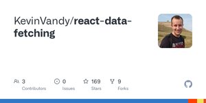 Thumbnail of GitHub - KevinVandy/react-data-fetching