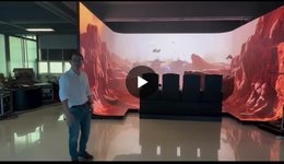 Thumbnail of CAVE immersive projection simulator | Mahmoud Darrat