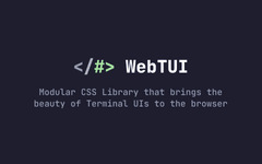 Thumbnail of WebTUI