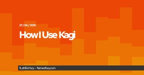 Thumbnail of How I Use Kagi