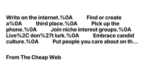 Thumbnail of Write on the internet. Find or create a ...