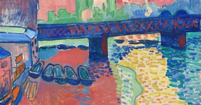 Thumbnail of Charing Cross Bridge, London by André Derain