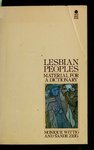 Thumbnail of Lesbian peoples : material for a dictionary : Wittig, Monique : Free Download, Borrow, and Streaming : Internet Archive