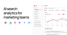 Thumbnail of Peec AI - AI Search Analytics for Marketing Teams