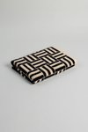 Thumbnail of Shop BAINA | WILLIS Organic Cotton Pool Towel | Sand + Noir · BAINA | Official Online Store | Join for 10% off*