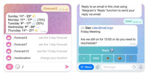 Thumbnail of Telegram Bot Features