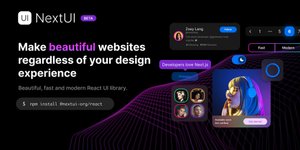Thumbnail of NextUI - Beautiful, fast and modern React UI Library