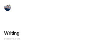 Thumbnail of Writing