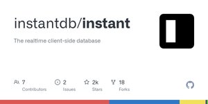 Thumbnail of GitHub - instantdb/instant: The realtime client-side database