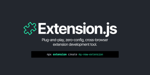 Thumbnail of GitHub - cezaraugusto/extension.js: 🧩 Plug-and-play, zero-config, cross-browser extension development tool.