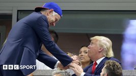 Thumbnail of US Open 2025: President Donald Trump to attend men's singles final in New York