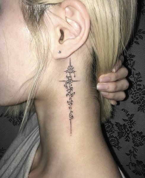 Thumbnail of 35 Charming Tattoos By Buoy That Might Steal Your Heart in 2025 | Small tattoos, Neck tattoo, Body tattoos