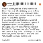 Thumbnail of Mills, βπ¬π«π°π±πππ©π’ π¬π£ ππ²ππ©π¦π on Substack