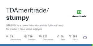 Thumbnail of GitHub - TDAmeritrade/stumpy: STUMPY is a powerful and scalable Python library for modern time series analysis