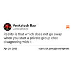 Thumbnail of Venkatesh Rao on Substack