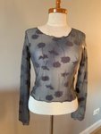 Thumbnail of Bluse Emporio Armani Underwear durchsichtig schwarz Shirt Oberteil Netzoberteil