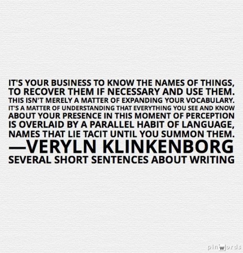 Thumbnail of Several Short Sentences About Writing