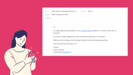 Thumbnail of Send your users this welcome email