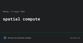 Thumbnail of spatial compute