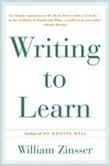 Cover of Writing To Learn book by William Zinsser