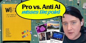 Thumbnail of I don't care if a robot wrote it. If it's good, it's good.