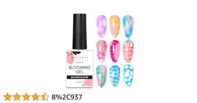 Thumbnail of Makartt Blooming Gel Nail Polish - 15ml Clear Soak Off UV LED Blossom Gel Nail Polish for Nail Decoration, Nail Painting, Blooming Effect DIY Salon Use