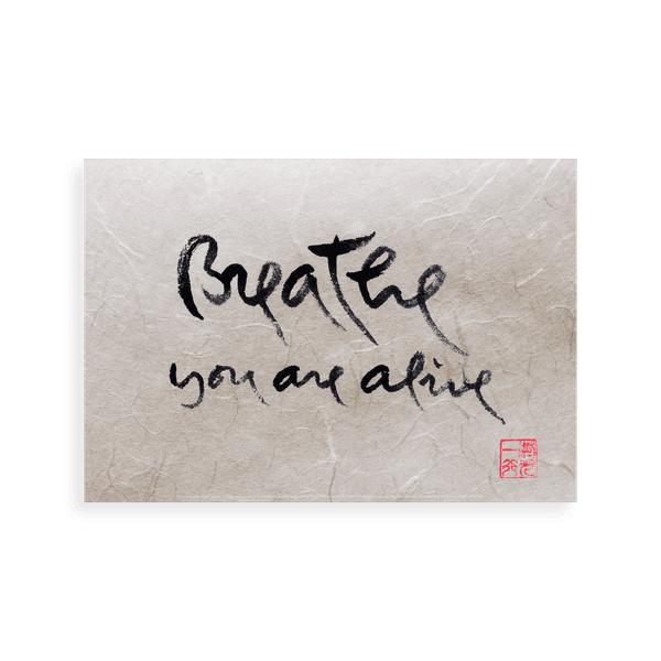 Thumbnail of You Are Now | Thich Nhat Hanh's Calligraphy
