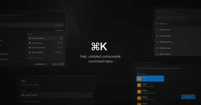 Thumbnail of GitHub - pacocoursey/cmdk: Fast, unstyled command menu React component.
