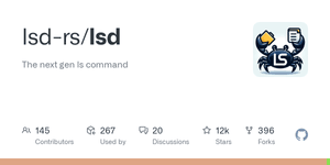 Thumbnail of GitHub - lsd-rs/lsd: The next gen ls command