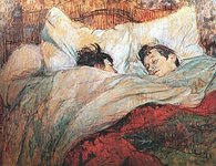 Thumbnail of Le Lit (Toulouse-Lautrec)
