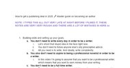 Thumbnail of How to get a publishing deal in 2025 🖋️ Master guide on becoming an author