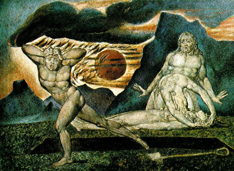 Thumbnail of william blake cain and abel - Google Search