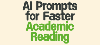 Thumbnail of 10 ChatGPT and Claude AI Prompts for Faster Academic Reading