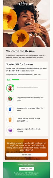 Thumbnail of The Best 1,124 Welcome Email Examples in 2024 | Really Good Emails