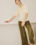 Thumbnail of Sarah Fit And Flare Linen Pants – Linen Dress