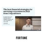 Thumbnail of FORTUNE: The Best Financial Strategies for Surviving a Recession in 2023 from 3 Top Advisers — Modernist University