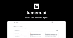 Thumbnail of lumem.ai - Actually find your bookmarks