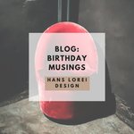 Thumbnail of birthday musings — HANS LOREI