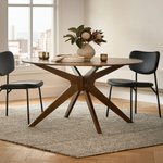 Thumbnail of Conan Round Dining Table for 4 - Walnut