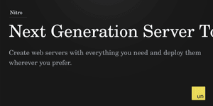Thumbnail of Nitro - Next Generation Server Toolkit