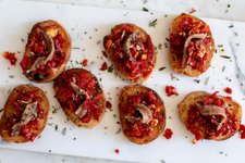 Thumbnail of Crostini With Sun-Dried Tomato and Anchovy Recipe