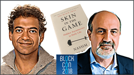 Thumbnail of Nassim Taleb & Naval Ravikant at BlockCon 2018—Transcript